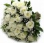Buque de Rosas Brancas Com 24